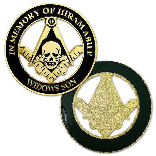 Hiram Abiff Auto Car Emblem mysite