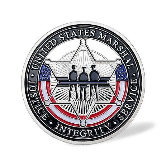 United States Blue Flag Liberty Veteran Challenge Coin mysite