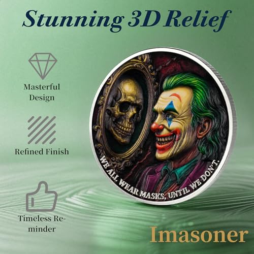 Clown Mask Memento Mori Coin mysite