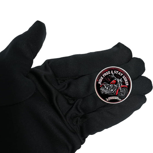Inspirational Recovery Motorcycle Soberity Challenge Coin mysite