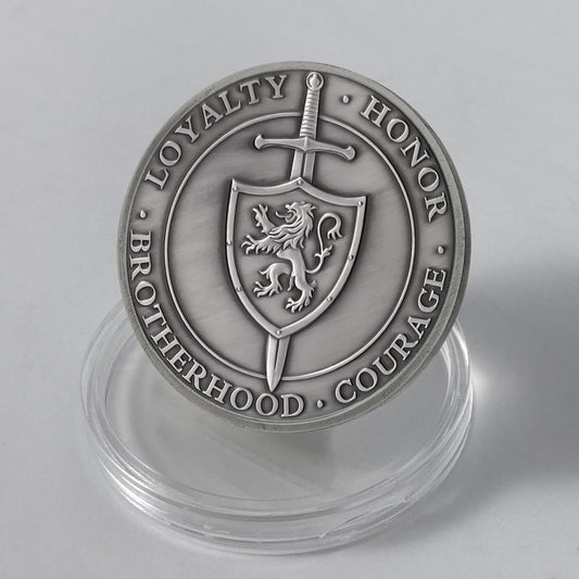 Knights' Roundtable Knights Templar Challenge Coin mysite
