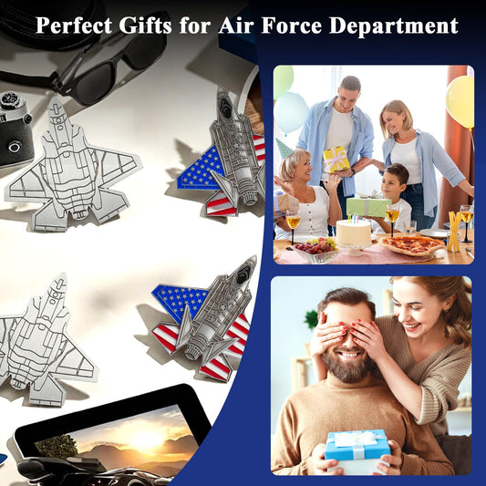 US Air Force Colorized F-35 Fighter Jet Challenge Coin mysite