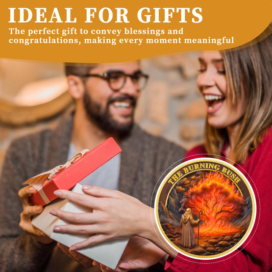 Moses Burning Bush Challenge Coin mysite