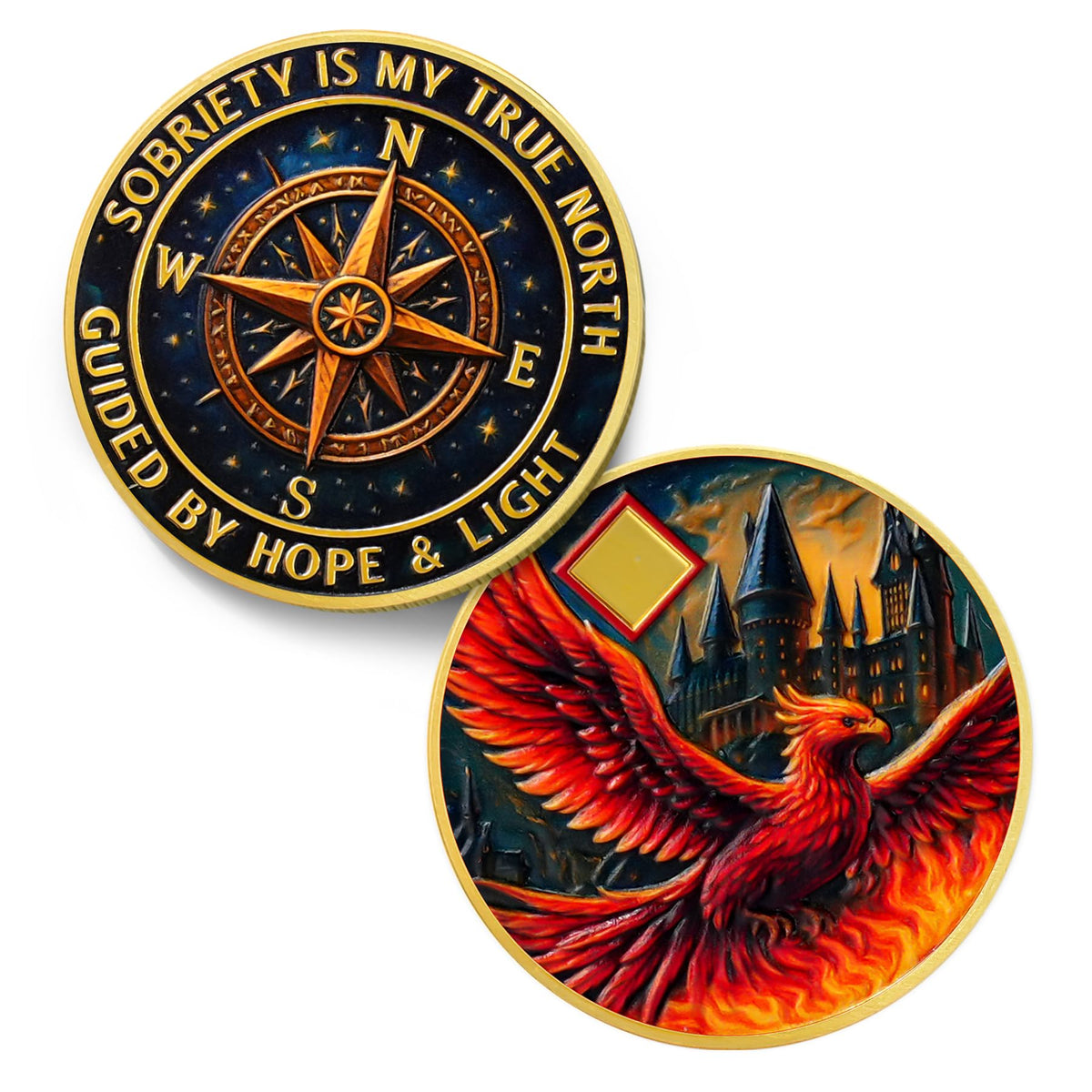 The Castle Phoenix Na Medallions Coin With Meaning