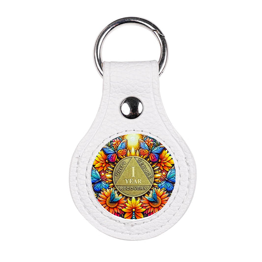 Premium Leather Coin Holder Coin With Meaning