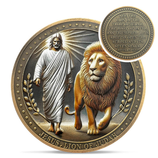 Multi Lion of Judah Coin Coin With Meaning