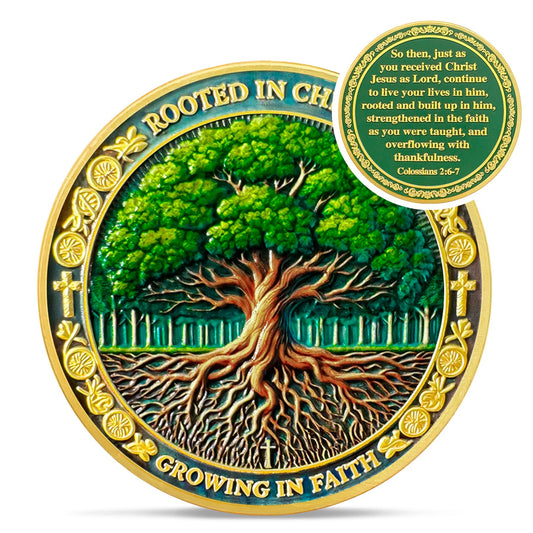 Tree of Faith Coin Coin With Meaning