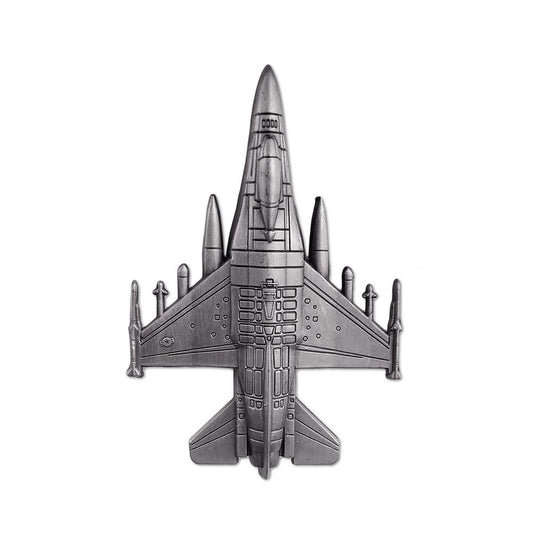 USAF F-16 Challenge Coin Fighter Collectible Military Air Force Metal Badge/gift for Him for father decowoodo