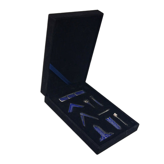 Masonic working tools used as an editorial illustration for a guide to Anno Lucis and Masonic dating