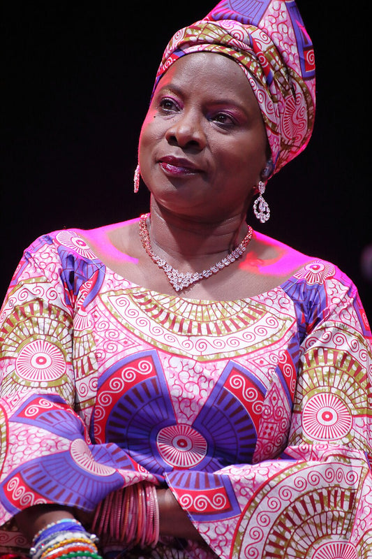 Angélique Kidjo performing at the Rudolstadt-Festival in 2019; archival photo, not from the 2026 Hollywood Walk of Fame ceremony