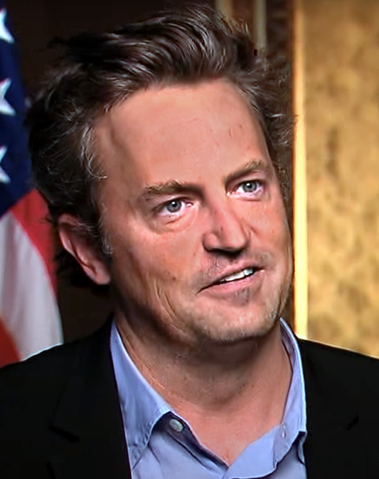 Matthew Perry speaking in a 2012 White House drug policy video