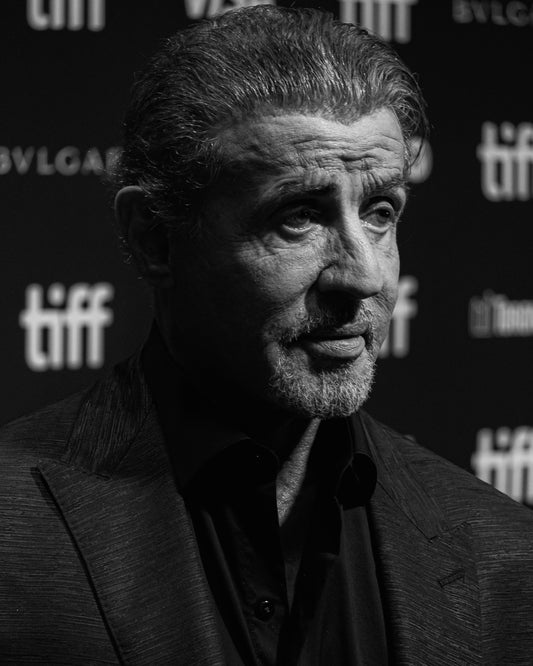Sylvester Stallone at the Toronto International Film Festival in 2023; archival photo by Pouria Afkhami / Pixoos, CC BY-SA 4.0 via Wikimedia Commons