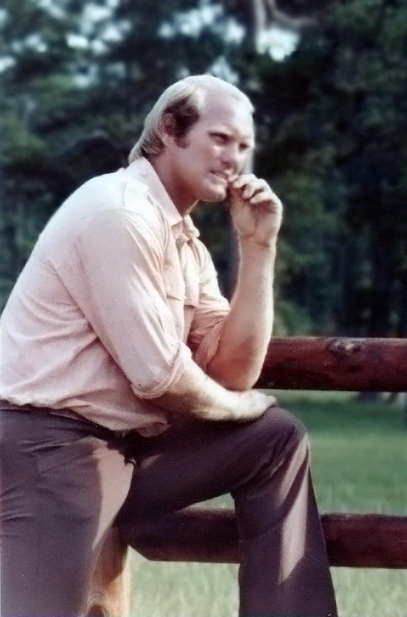 Terry Bradshaw at his Louisiana ranch in 1979; archival photograph by Betty Wills (Atsme), Wikimedia Commons, CC BY-SA 4.0; not the 2026 memoir launch.