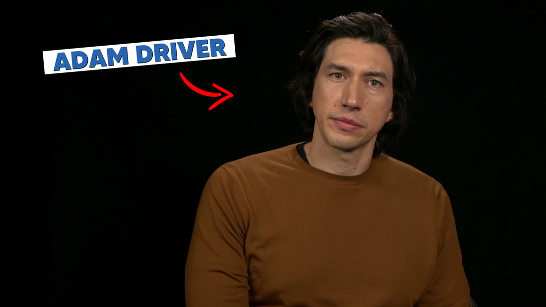 Adam Driver in a 2023 NASA video; wide archival image.