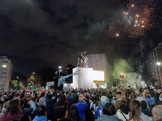 Supporters in Buenos Aires after the England-Argentina 2026 World Cup match, used as a contextual image for the comeback reflection.