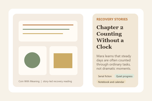 Featured image for Chapter 2 Counting Without a Clock in The Date She Kept recovery story series.