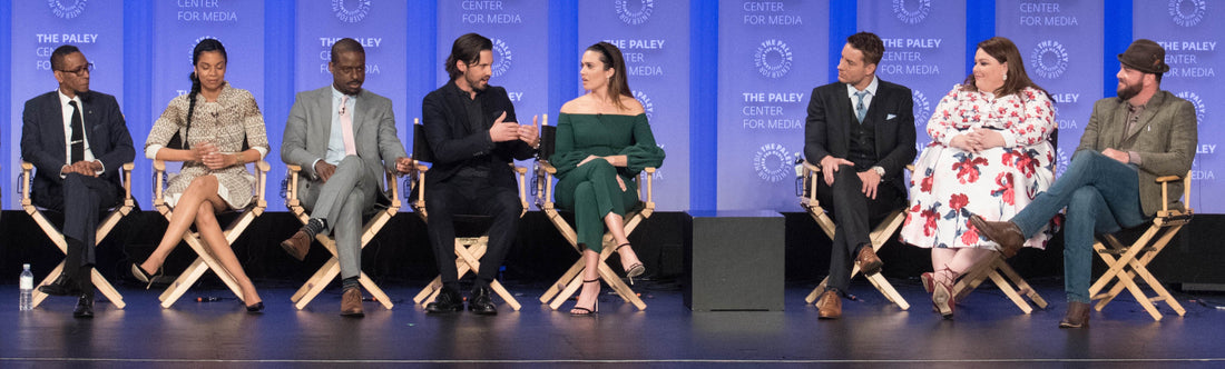 The This Is Us cast at PaleyFest 2017, including Chrissy Metz; wide archival public-event image.