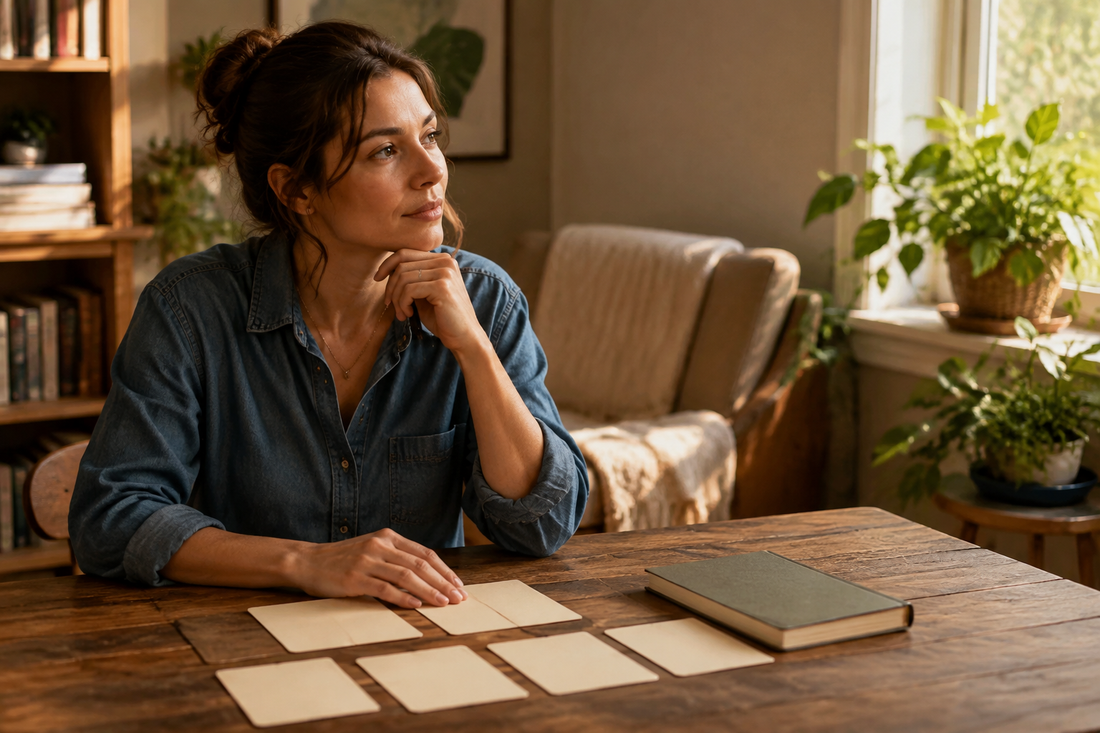 An adult reflecting privately on the language they use for an alcohol-free life