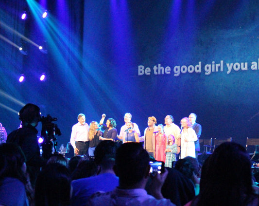 Kristen Bell, Josh Gad and the Frozen creative team at a D23 Expo presentation in Anaheim.