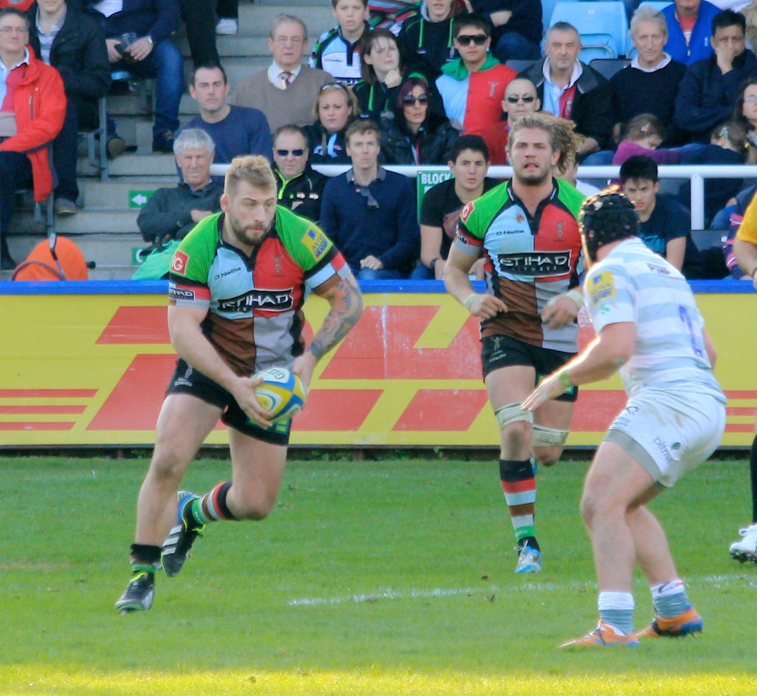 Joe Marler playing for Harlequins in March 2014