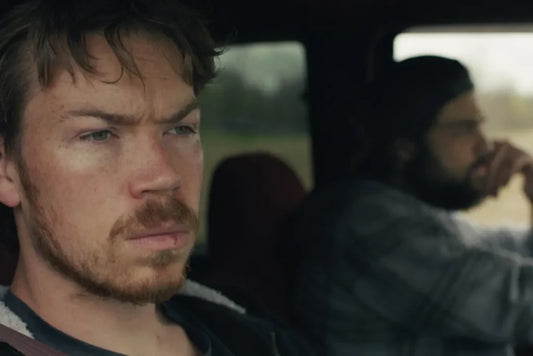 Will Poulter as Cody with Noah Centineo as Jack in Union County. Official film still from Oscilloscope Laboratories.