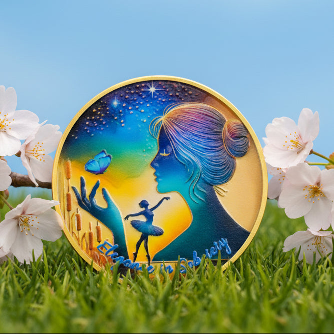 Elegance in Sobriety Coin for Women mysite