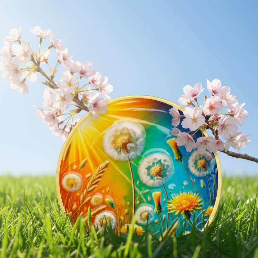 Dandelion Sunlight Sobriety Coin mysite