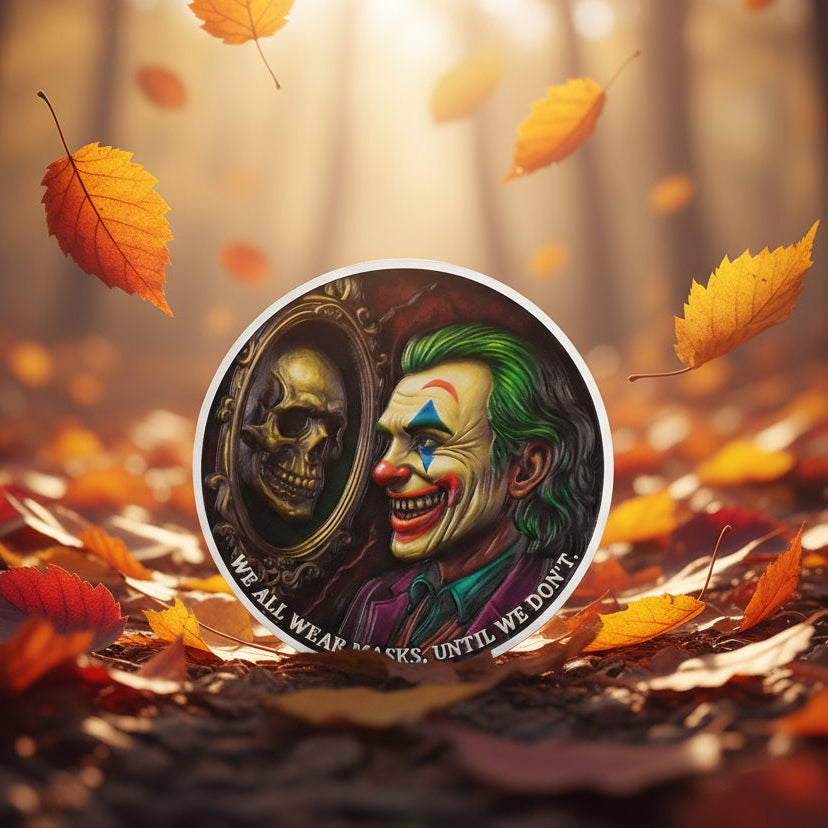 Clown Mask Memento Mori Coin mysite