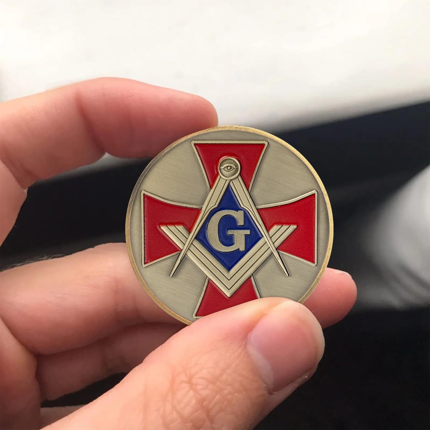 Masonic Fearless in Truth Legacy Challenge Coin mysite