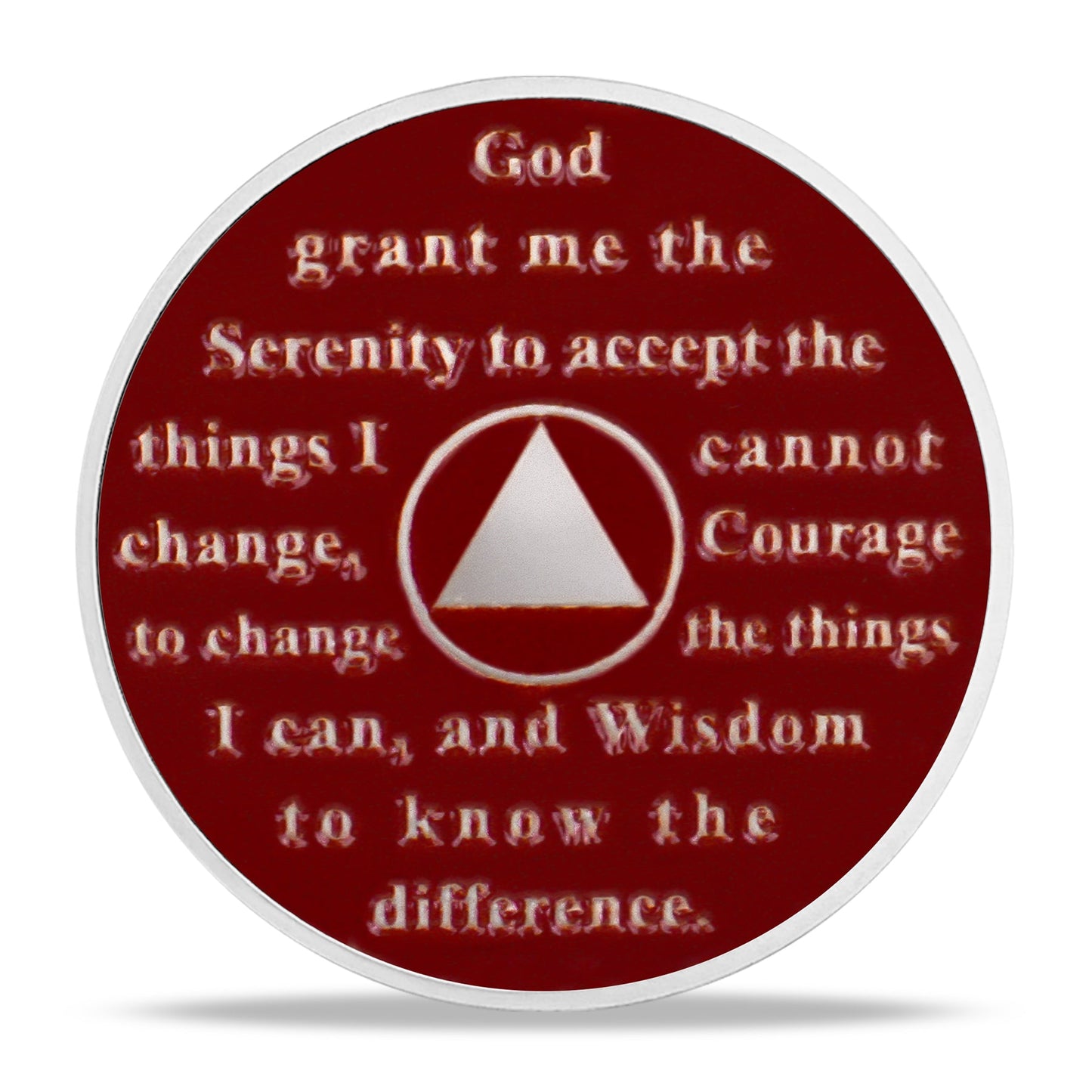 Dawn Desert Canyons Sobriety Coin mysite