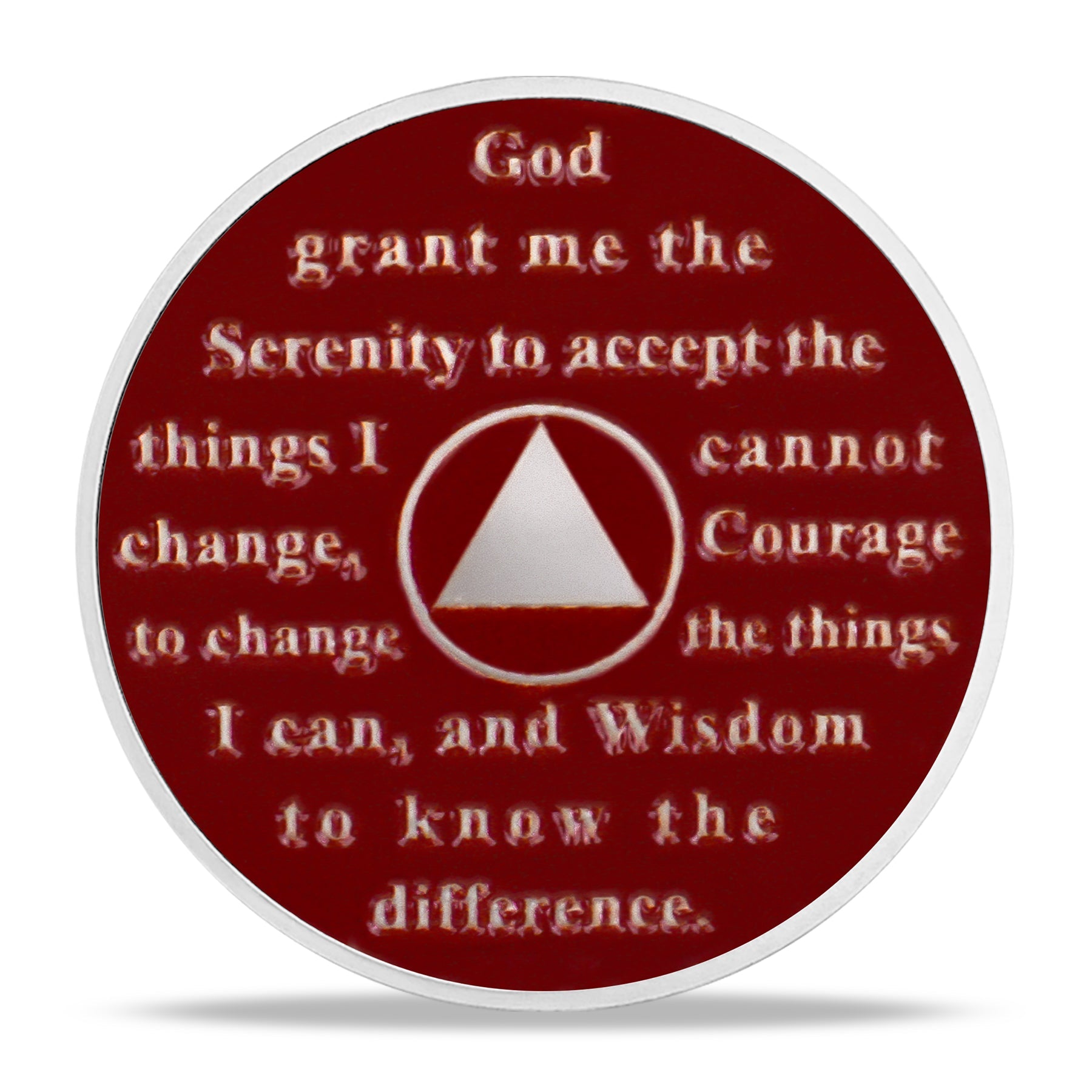 Dawn Desert Canyons Sobriety Coin mysite