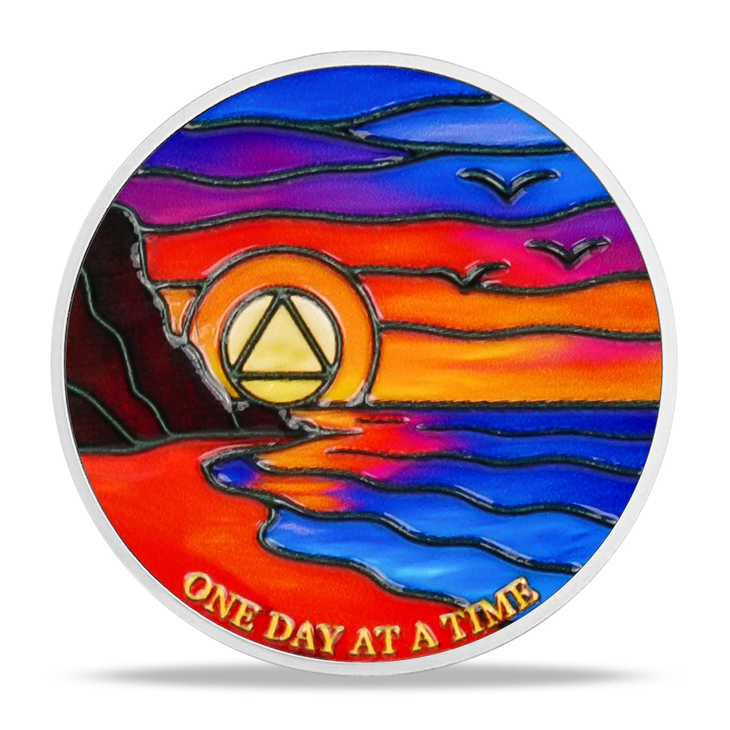 Lighthouse Strength for Your Recovery Journey Sobriety Coin mysite