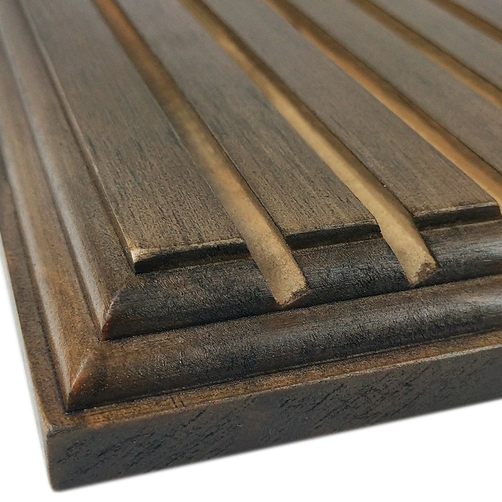 5 Rows Walnut Wooden Challenge Coin Display mysite