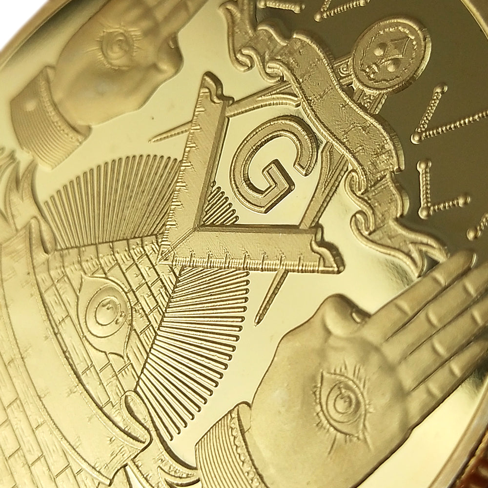Masonic Freemason Lodge Challenge Coin mysite