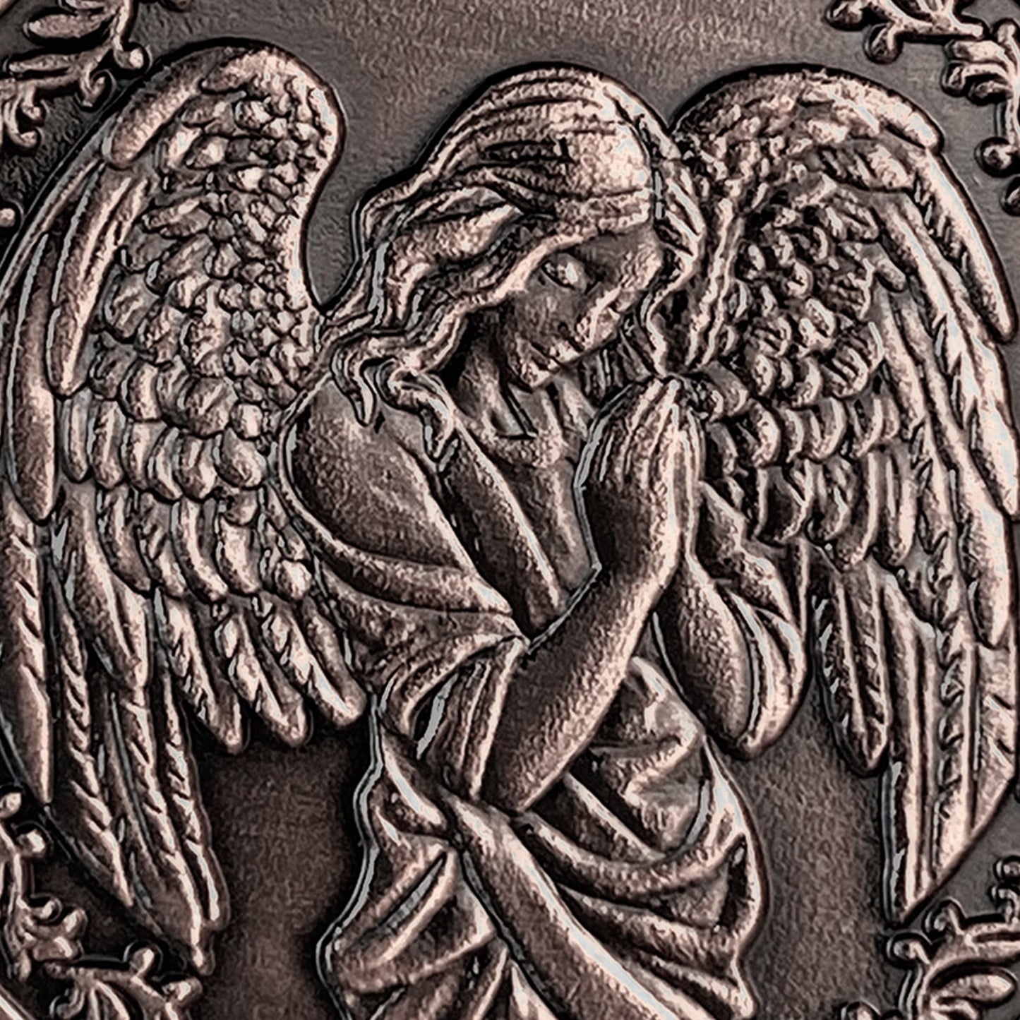 Guardian Angel and Courage Metal Game Token Coin mysite