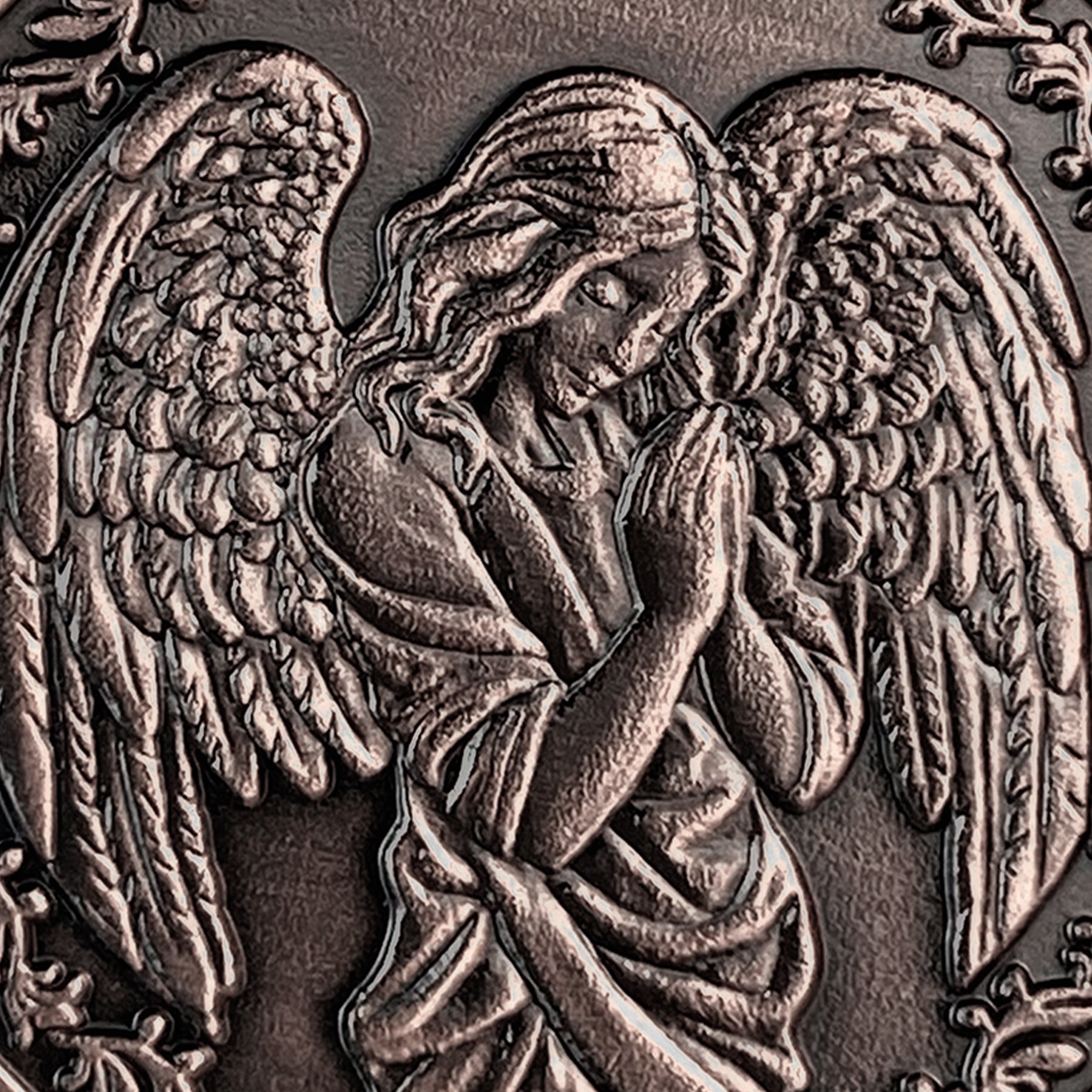 Guardian Angel and Courage Metal Game Token Coin mysite