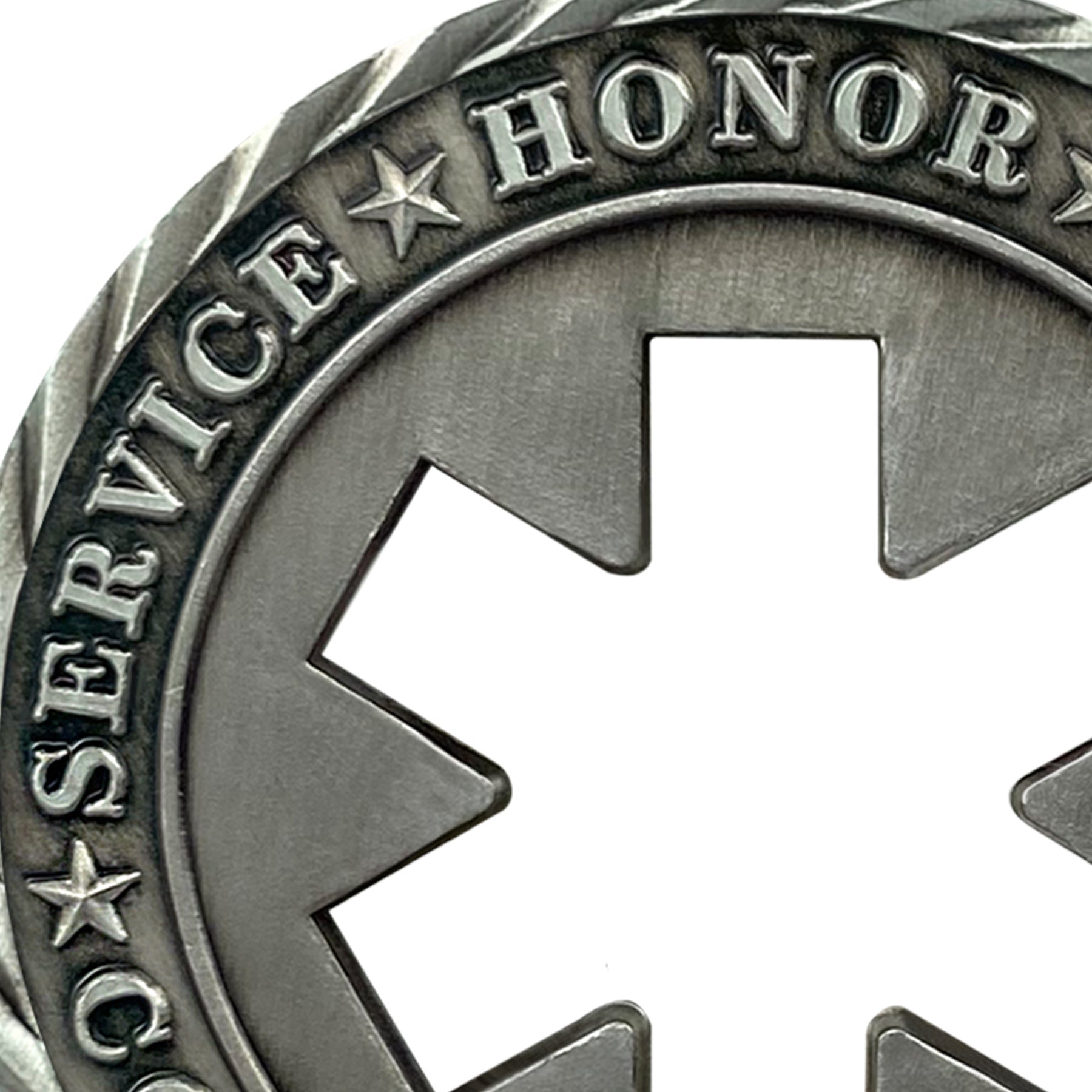 3 Pcs Sliver Openwork Police Challenge Coins Law Enforcement Officer Gifts Set mysite