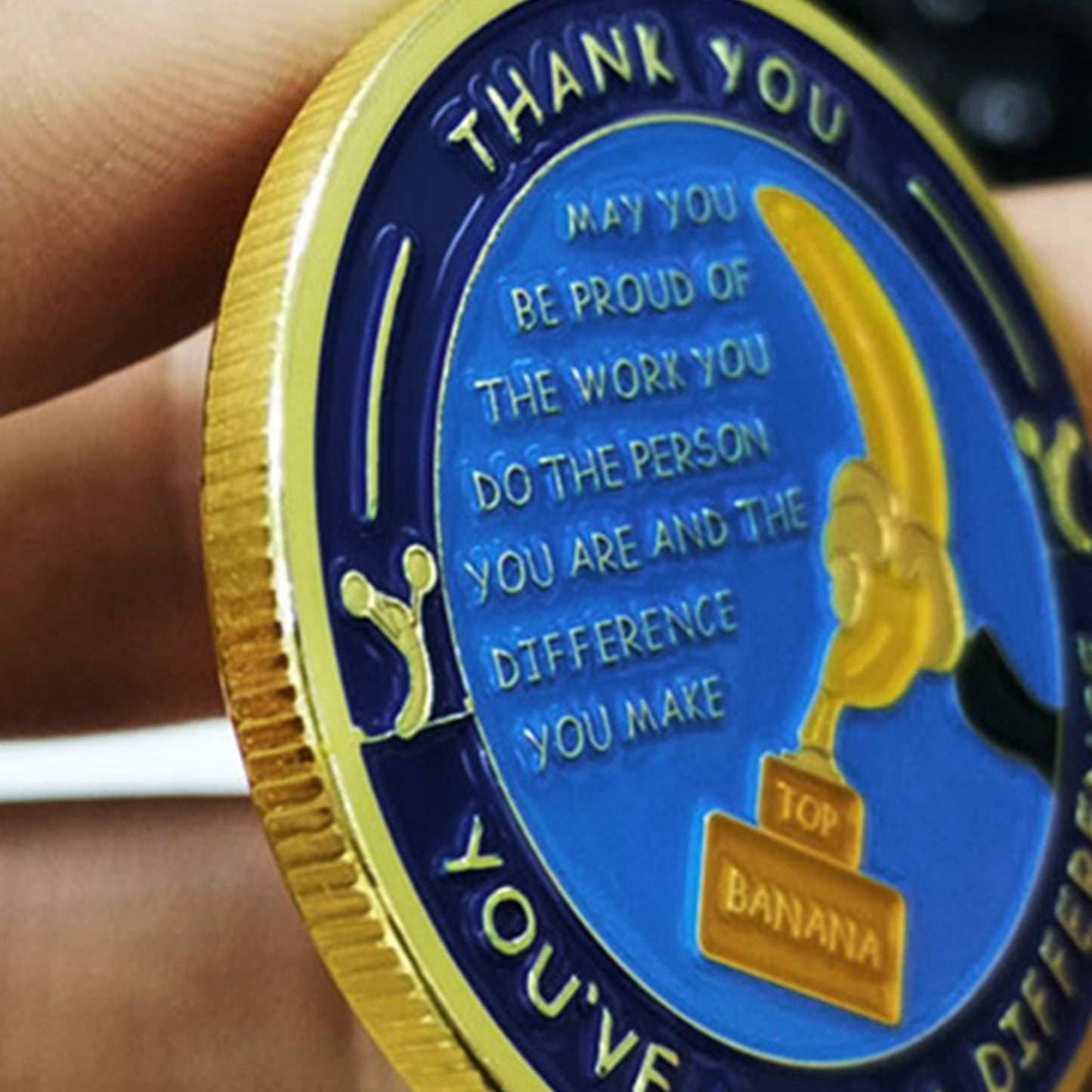 Encouragement Challenge Coin-Employee Appreciation Gifts Inspirational Thank You Coin for Students and Cowokers-Team Work mysite