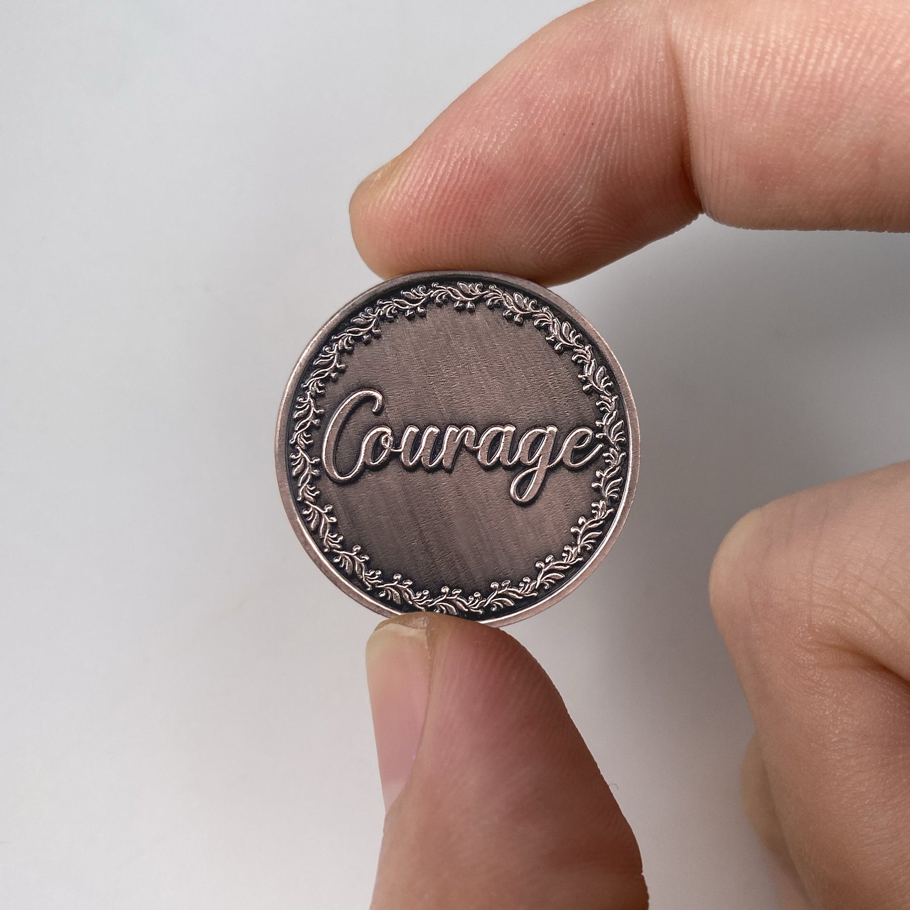 Guardian Angel and Courage Metal Game Token Coin mysite