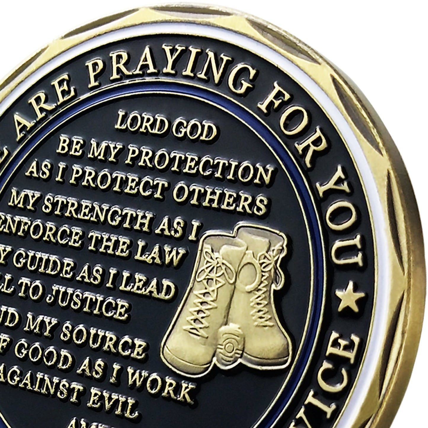 Law Enforcement Challenge Coin Sheriff Five Pointed Star Featured Police Officers Gift mysite
