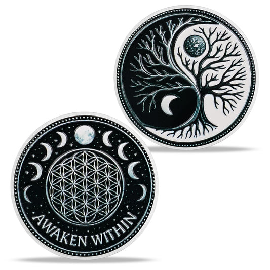 Balance & Focus Awaken Tree Sobriety Recovery Coin mysite