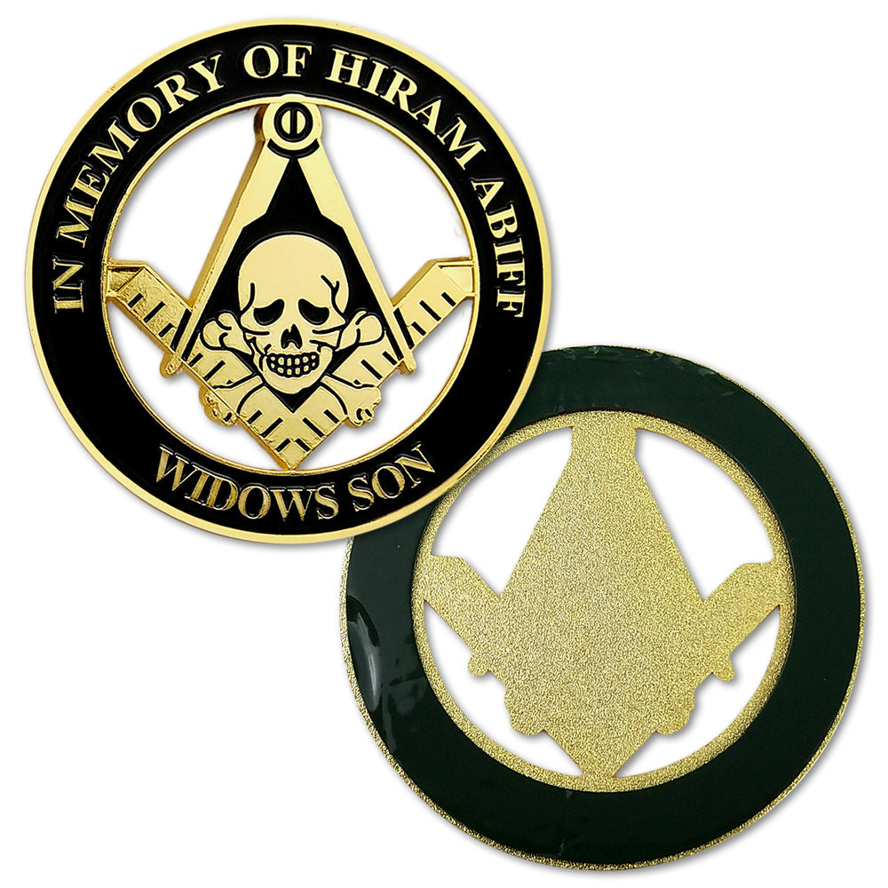 Hiram Abiff Auto Car Emblem mysite