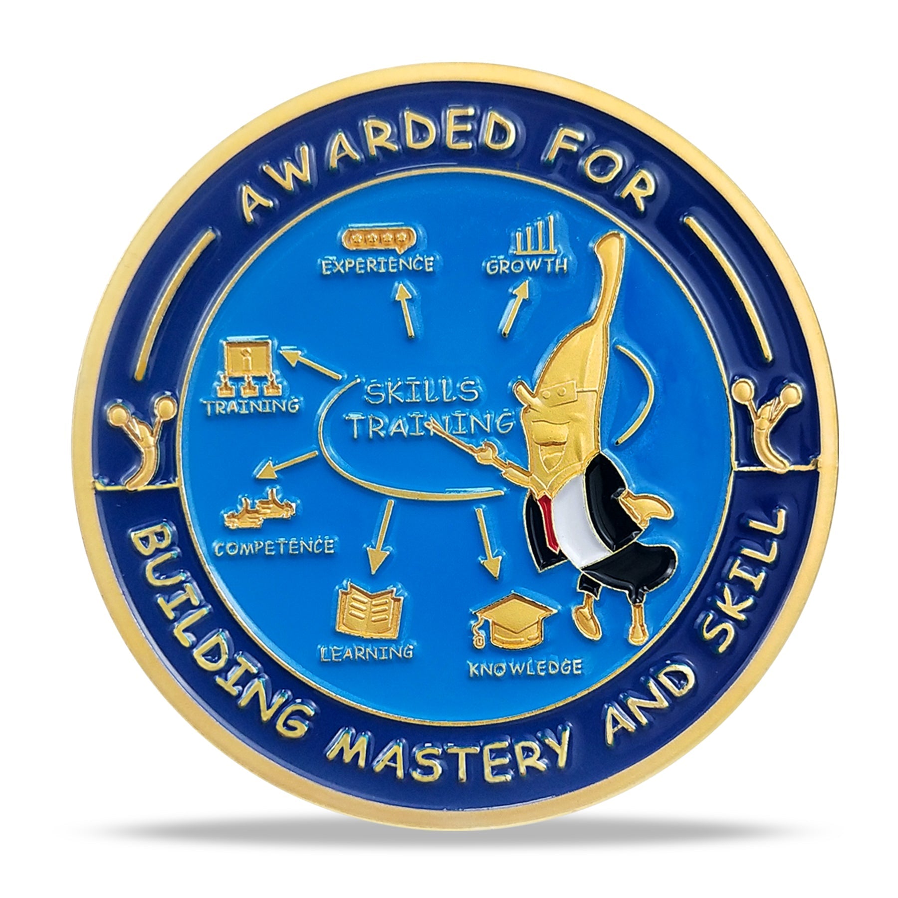 5 Pcs Banana Employee Encouragement Coin Gift Set mysite