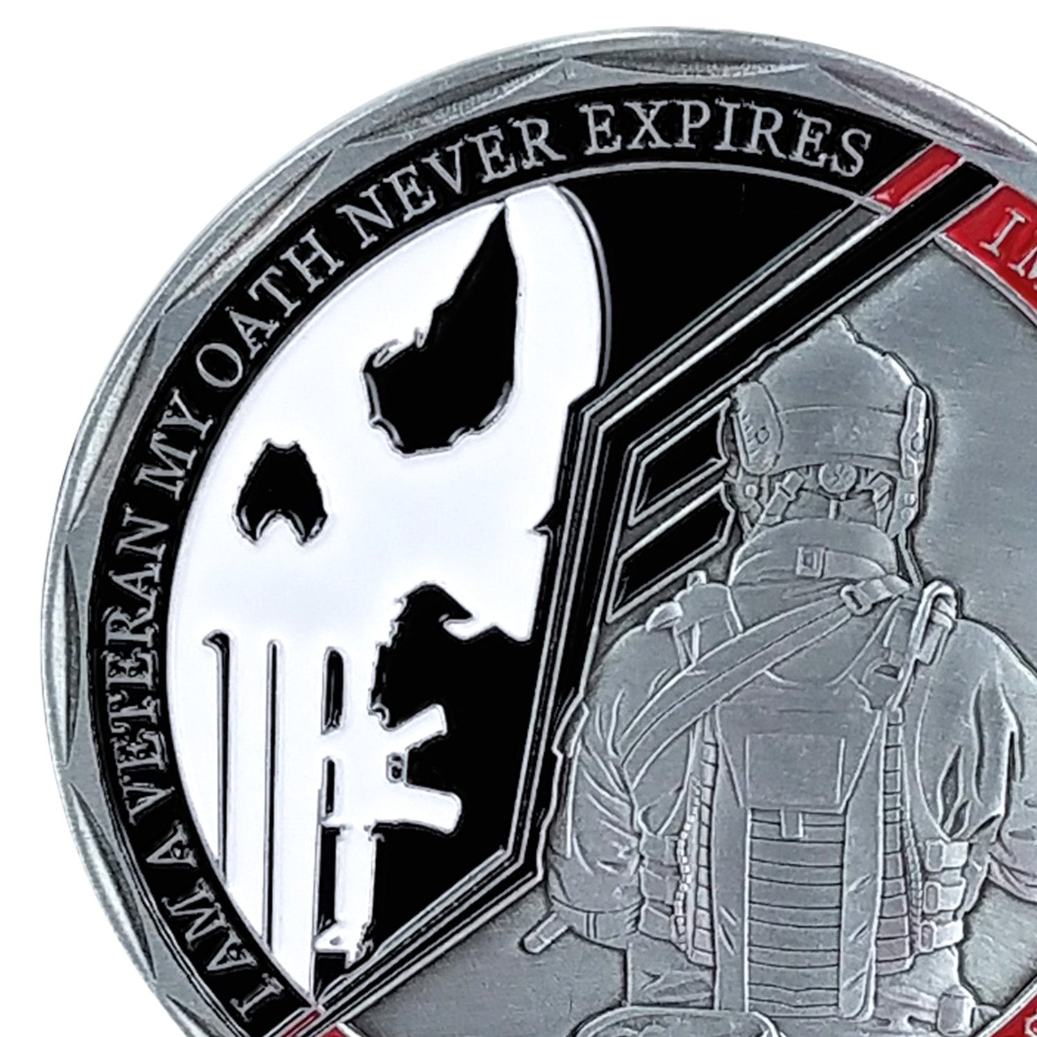 Veterans Oath Challenge Coin Served Never Expired Medallion Gift mysite