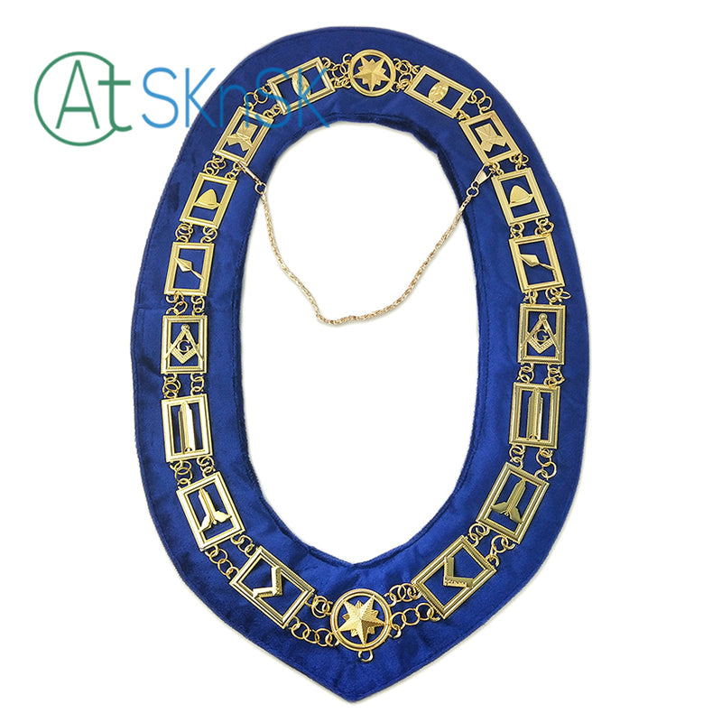Masonic Grand Lodge Craft Working Tools Chain Collar mysite