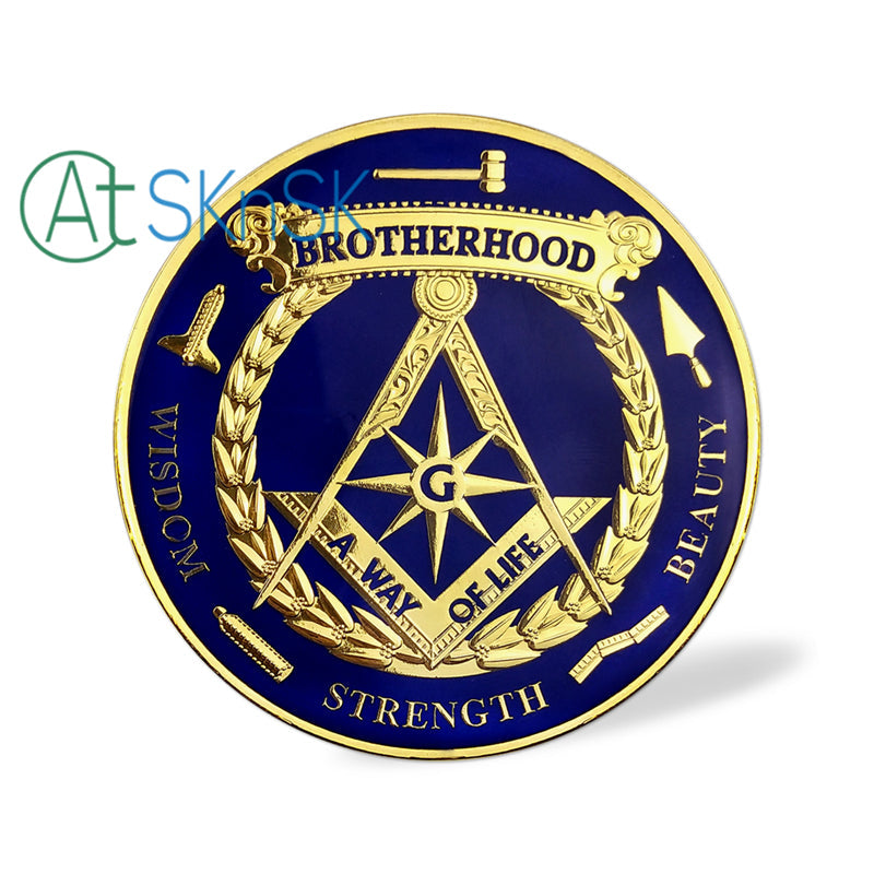 Freemason Brotherhood Masonic Auto Car Emblem mysite