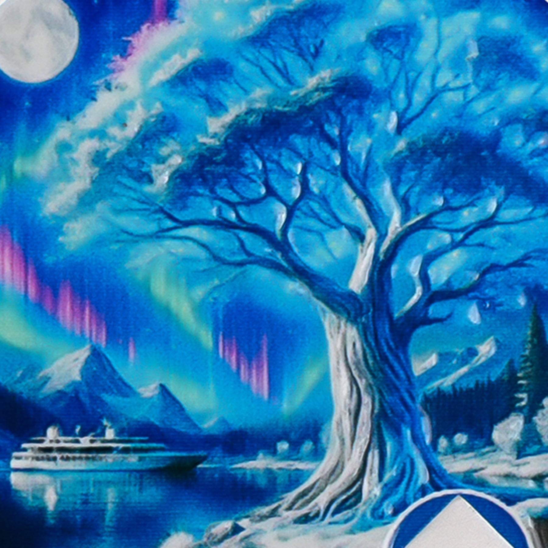 Personalized Aurora Dream Tree NA Recovery Coin mysite