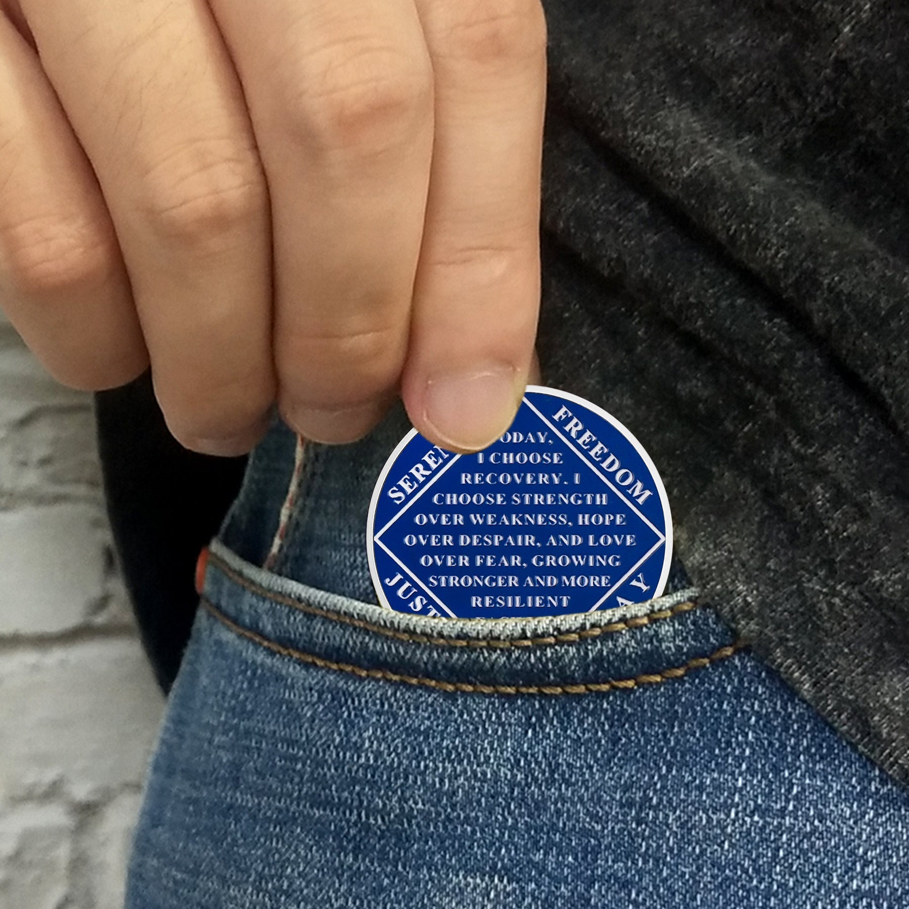Personalized Aurora Dream Tree NA Recovery Coin mysite