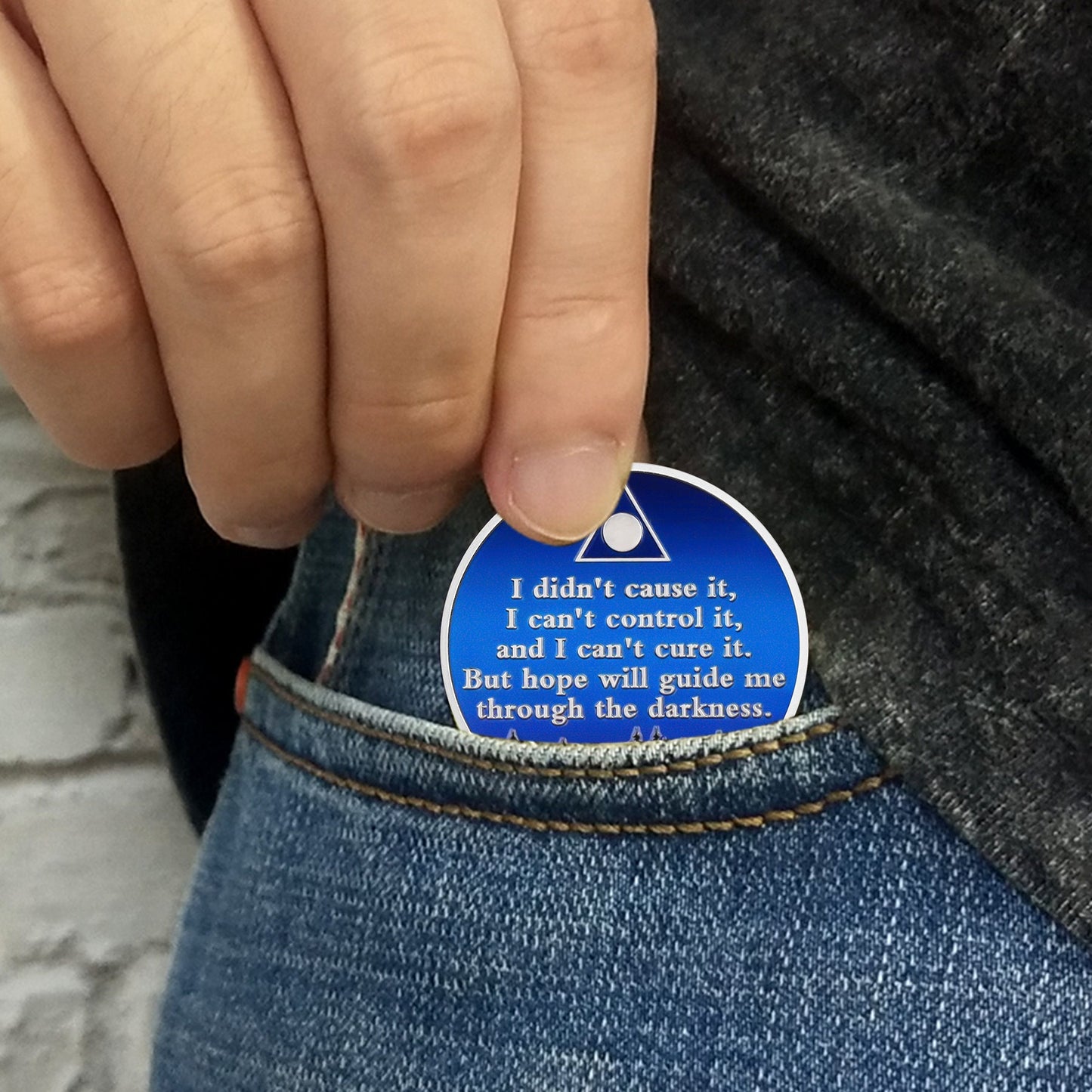 Gazing at Shooting Stars Sobriety Coin mysite