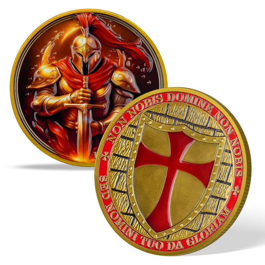 Holy Emblem Knight Religious Coin mysite